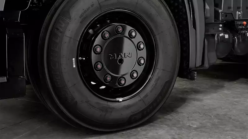 Black steel wheels
